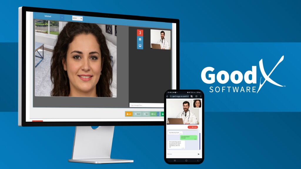 Telehealth software interface used in American clinics for virtual care.